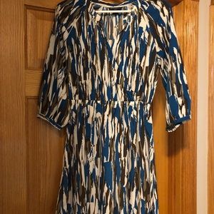 Great for fall, banana republic wrap dress